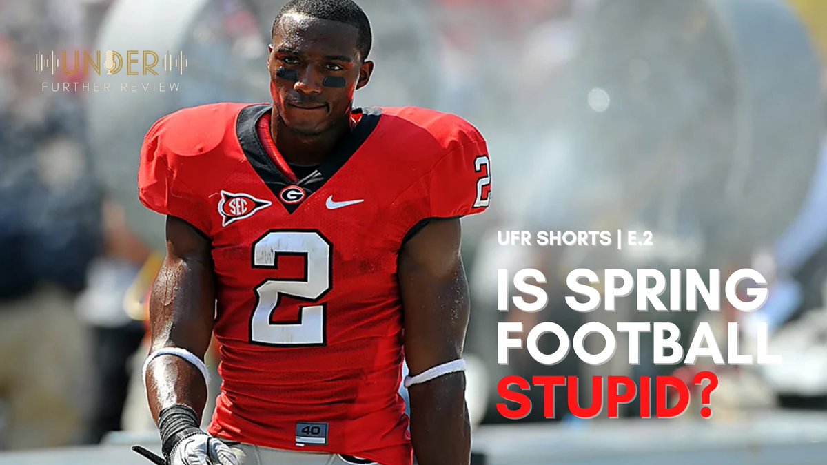 Chrisburnette68's tweet photo. Is Spring Football stupid? 👀😳 Check out our hot takes @ufrpod exclusively on YouTube! https://t.co/A5VYgS4B6g https://t.co/RXFCUgBWdF