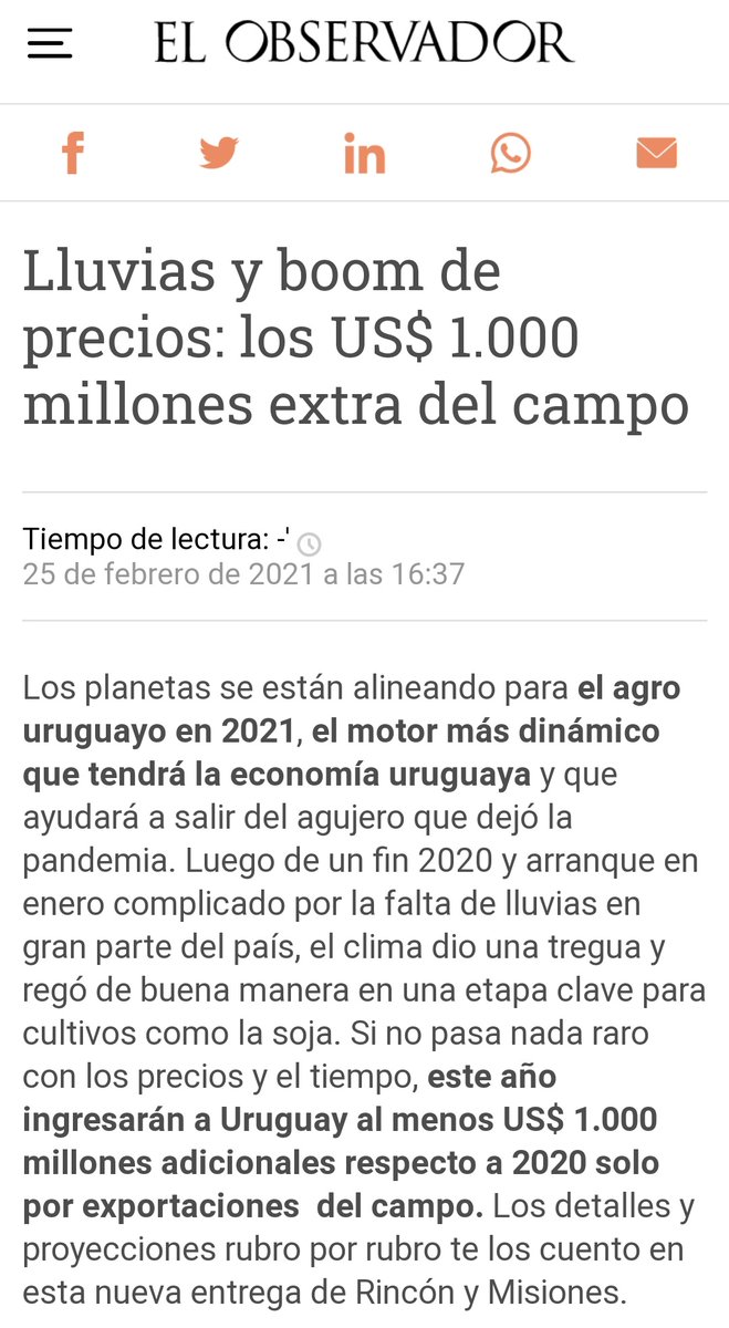 AlfTuitea's tweet photo. Hola @LuisLacallePou, si necesitas sacar plata de algún lugar para financiar las medidas de hoy, podés echar mano a éste sector que va a recaudar 1.000 millones más este año.

Digo, porque los trabajadores ya no aguantan mas, los venís saqueando desde que asumiste... https://t.co/VrFyQu1cJf