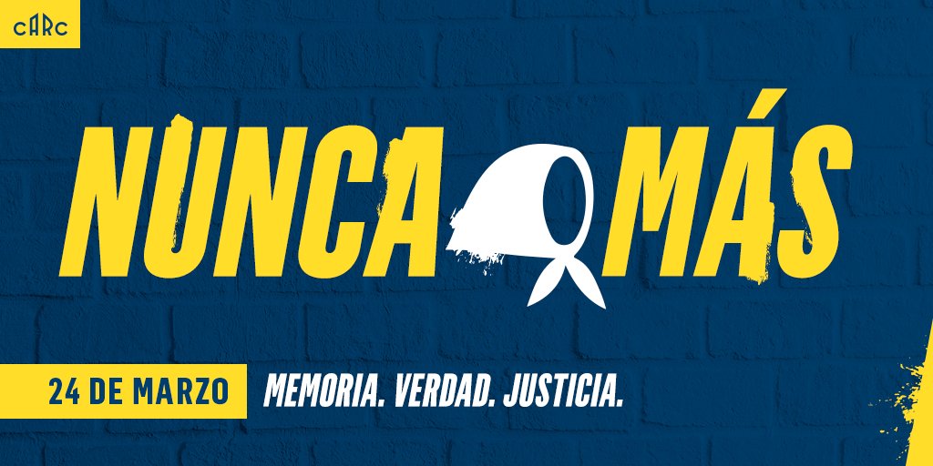 RosarioCentral's tweet photo. ✊🇺🇦 A 45 años del golpe cívico-militar, seguimos diciendo #NuncaMas

Memoria
Verdad
Justicia

🌱 #PlantamosMemoria #Son30Mil https://t.co/jTGHxi2sko
