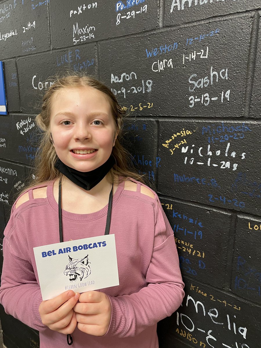 coreylthorson's tweet photo. Anna is a good friend to all. She is very respectful and kind to classmates and staff. Thanks for being a leader Anna! #mpsCore #goodnewscalloftheday https://t.co/0ZmkrXnEFi