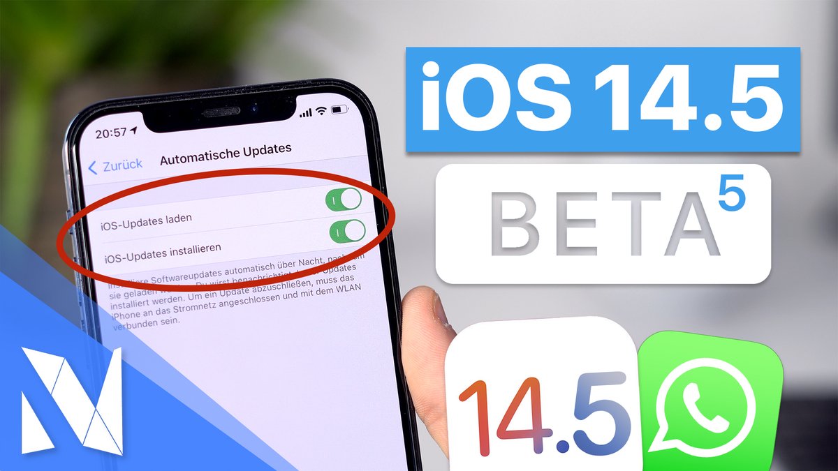 NilsHendrikWelk's tweet image. Apple hat relativ unerwartet eine Woche nach der vierten Beta iOS 14.5 Beta 5 veröffentlicht 📱😳 Welche Änderungen, Neuerungen und auch Bug Fixes es gibt, erfahrt ihr nun in meinem neusten Video ✌🏼🔥 #iOS145Beta5 #iOS145Beta #iOS145 #Beta 
--&amp;gt; youtube.com/watch?v=bSKo1b…