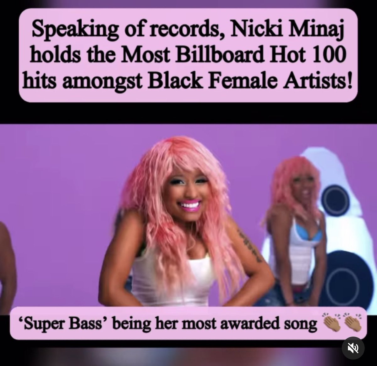 IsDreSerious's tweet photo. Nicki Minaj receiving her flowers is the content I signed up for https://t.co/jEcqgB3mbs
