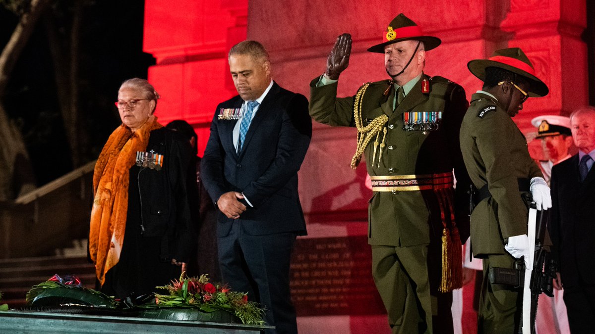 NZArmy's tweet photo. This morning we marked our 175th year with pride &amp; remembrance - we thank those who have had connections to Ngāti Tumatauenga, &amp; have supported us through the years.

We've come a long way since our inception in 1845, &amp; we've done so with many Kiwis by our side.

#NZArmy #Army175 https://t.co/ffo75tLS2Q