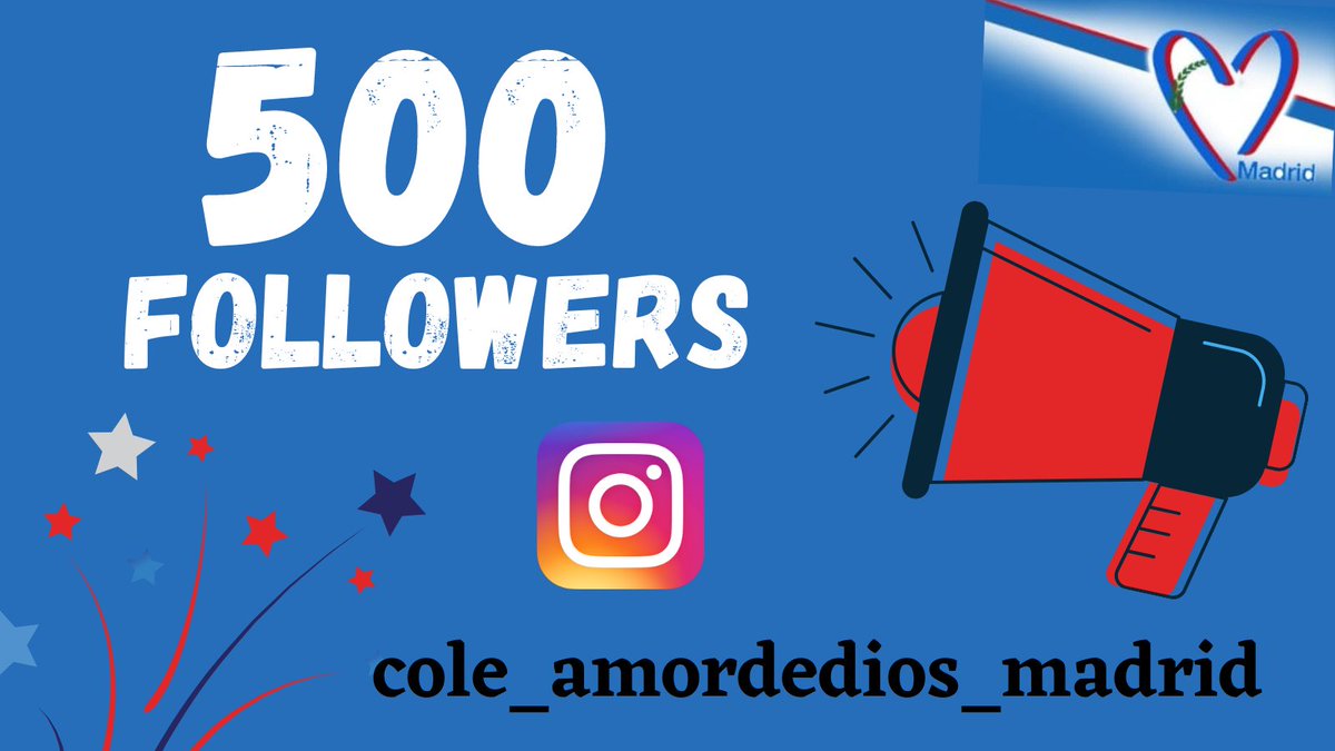 amordediosmad's tweet photo. 🔊📣Ya somos más de 500 seguidores en Instagram!!! 👏👏👏
👉 Faltas tú!! 
Anímate a seguirnos en➡️ https://t.co/8Ki1Qtixmz https://t.co/wIrVgE557W