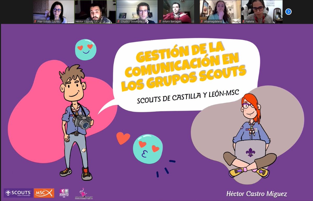 ScoutsCyL's tweet photo. ¡Gran curso de Gestión de comunicación en los grupos scouts!. Muy útil y práctico Impartido por @HectorCteto 👏👏. ¡Muchas gracias por vuestra participación!
 ⚜️🥰
#yosoyscyl #scoutscyl #scoutsmsc #castillayleon #formación #comunicación https://t.co/53VRErF9Ba