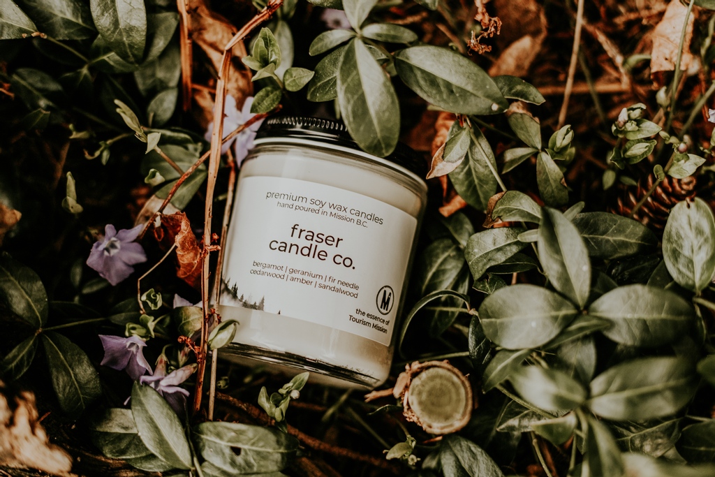 NOW AVAILABLE // Tourism Mission's very own scent, with notes of bergamot, geranium, fir needle, cedarwood, amber &amp; sandalwood, but overall the feeling of home. 🕯️⁠
⁠
Grab yours today available exclusively at the Mission Visitor Centre. DM us to put one on hold!