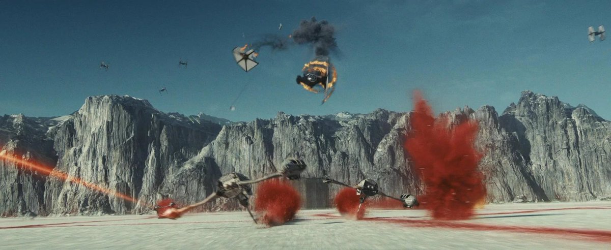 BATTLE OF CRAITAs the last survivors of the Resistance barricade themselves inside an abandoned Rebel base, Crait becomes the stage for the last stand of Leia's freedom fighters.