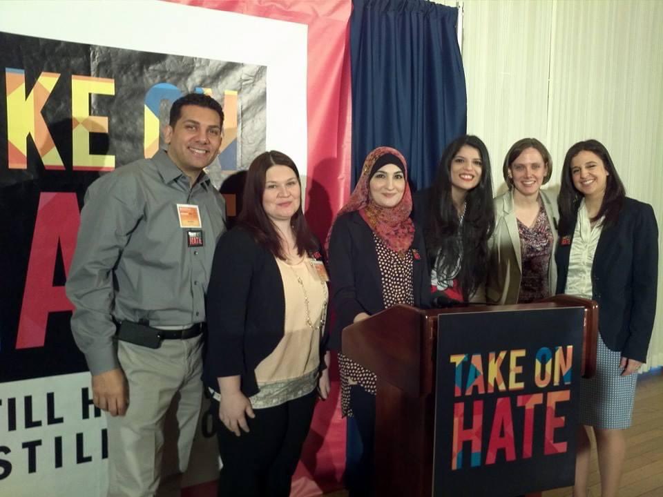 heyadiana's tweet photo. Funny enough it was March 24, 2014 that we launched #TakeOnHate in DC. Wild. https://t.co/9ryMmvjUUn
