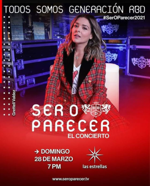 rbd37085458's tweet photo. ¡El reencuentro de la banda más famosa, RBD! 🤩🎼

El fenómeno que marcó toda una generación, se hará presente el 28 de marzo a las 19:00 horas por #LasEstrellas en el concierto #SerOParecer2021. 📺⭐

#televisaprensa https://t.co/KarBYxb8pX