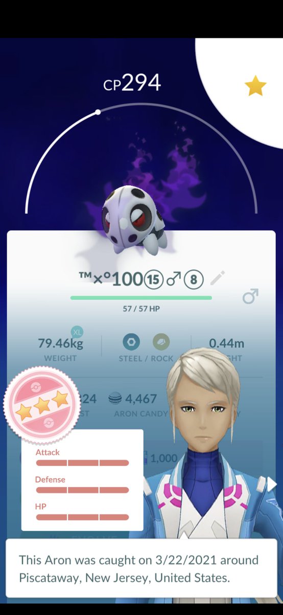 Is this good for anything? #pokemongo #aron #shadow #hundo