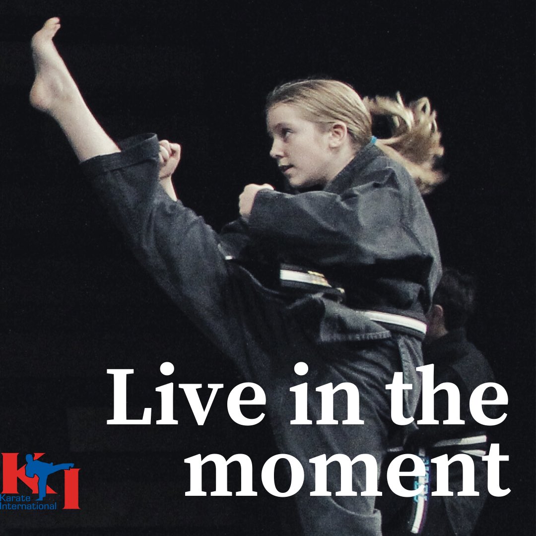 RaleighKarate's tweet photo. Be present in each moment and focus on excellence! https://t.co/ew1iAaX5Rp