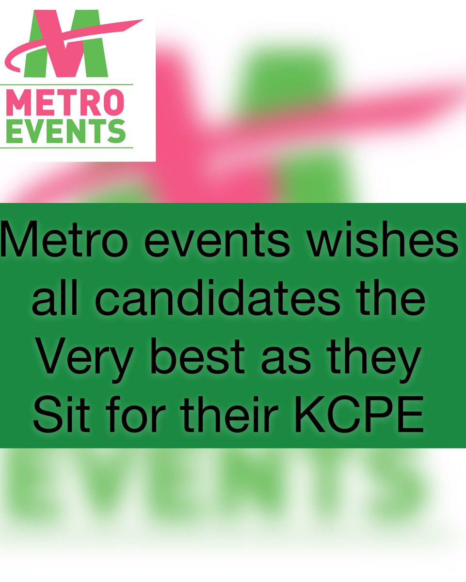 MetroEvents1's tweet photo. #KCPE2021 #metroevents https://t.co/YXxMPGGB77