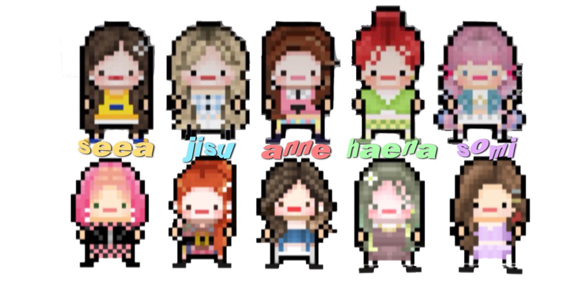 STARBURST_FM's tweet photo. STARBURST look changes for ‘Love is Over’
Who’s new look is your favourite? 

#스타버스트 #STARBURST https://t.co/C3Qwr9VxLC