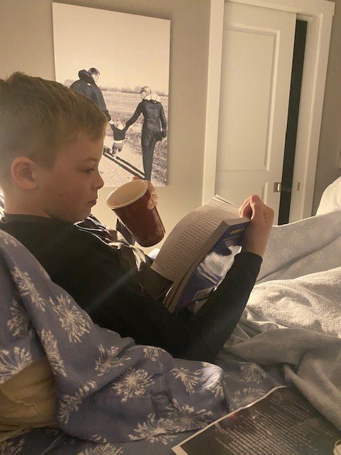 More great reading by our Huskies! Read-a-thon ends on March 26th! Fill those maps!