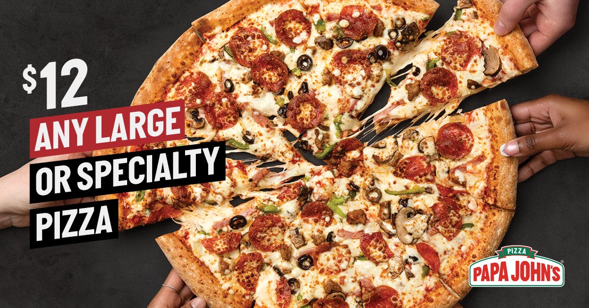 PapaJohns_Chi's tweet photo. A specialty pizza for a specialty person (you). https://t.co/d4xCzuEIzK https://t.co/KwC0xzOp86