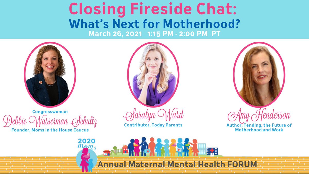PolicyCenterMMH's tweet photo. -Panel 3: The 4th Trimester and Beyond - 10:45am PT
-A Special Performance by the Beautiful Singer and Songwriter, Esh - 12pm
-Panel 4: What’s Next for Mental Health Policy - 12:15pm PT
-Fireside Chat: What’s Next for Motherhood? And FORUM Closing - 1:15-2pm PT https://t.co/uL3VoXhwVq