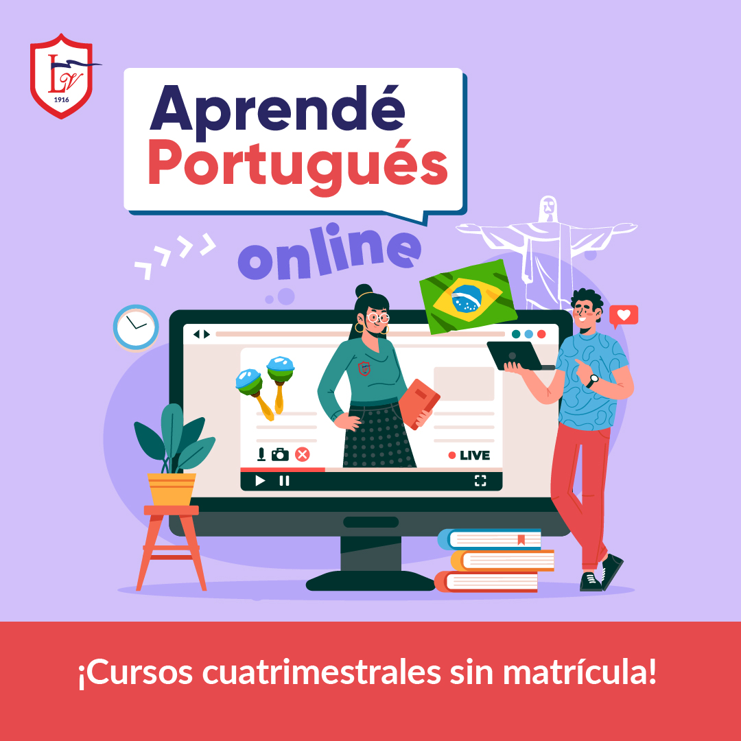 🇧🇷 Aprendé el idioma que siempre quisiste.
Seguimos inscribiendo en los cursos cuatrimestrales online de portugués. Inscribite sin matrícula 👇
bit.ly/portugues2021