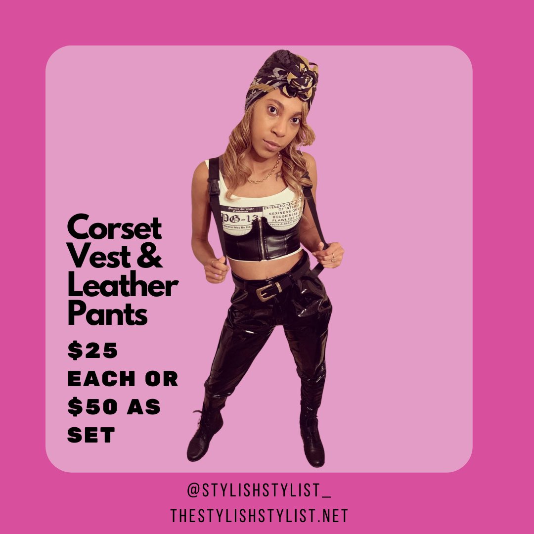 stylishstylist_'s tweet photo. Shop The Black Out Collection ๐ค๐ค๐ค๐ค
https://t.co/owKoyhpIpT๐๐๐๐
#StylishStylist #StyleYourGlow #NoLoveDress #GoldenKnightDress #PG13TankandCorset #BlackLeatherPants #BlackOutCollection #WomensClothing #Beauty #Fashion #Style #Stylist https://t.co/oX9n8oCj2J