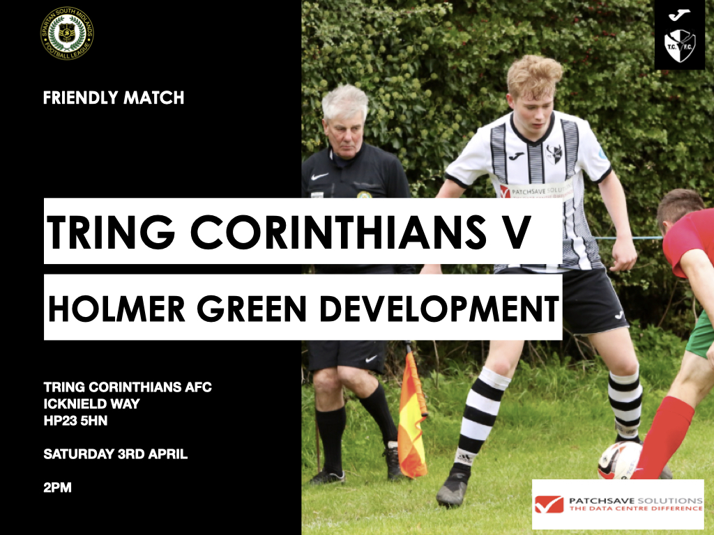 Tring Corinthians AFC (@tcafc_official) on Twitter photo FRIENDLY NEWS: On Saturday 3rd April we welcome <a href="/HolmerGreenDevs/">Holmer Green Development Team</a> to Icknield Way for a behind-closed-doors friendly.
𝕀𝕥 𝕗𝕖𝕖𝕝𝕤 𝕤𝕠 𝕘𝕠𝕠𝕕 𝕥𝕠 𝕥𝕨𝕖𝕖𝕥 𝕥𝕙𝕚𝕤 𝕒𝕘𝕒𝕚𝕟! 🤤
<a href="/PatchSolutions/">Patch Solutions</a> ◼️◻️ <a href="/LtdInsta/">Insta Build Solutions Ltd</a> FRIENDLY NEWS: On Saturday 3rd April we welcome <a href="/HolmerGreenDevs/">Holmer Green Development Team</a> to Icknield Way for a behind-closed-doors friendly.
𝕀𝕥 𝕗𝕖𝕖𝕝𝕤 𝕤𝕠 𝕘𝕠𝕠𝕕 𝕥𝕠 𝕥𝕨𝕖𝕖𝕥 𝕥𝕙𝕚𝕤 𝕒𝕘𝕒𝕚𝕟! 🤤
<a href="/PatchSolutions/">Patch Solutions</a> ◼️◻️ <a href="/LtdInsta/">Insta Build Solutions Ltd</a>