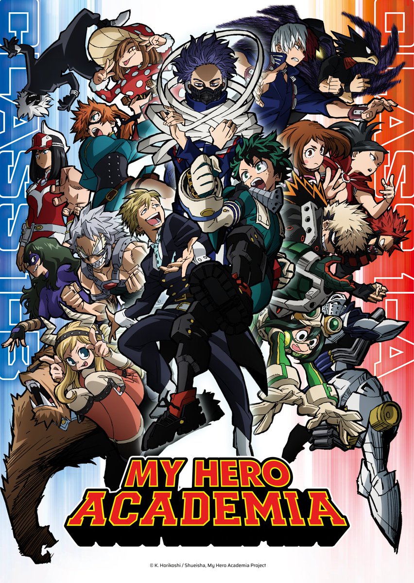 rossbluebird's tweet photo. This Weekends Lineup :
#JujutsuKaisen  (out)      :(

#AttackonTitanFinalSeason   (out)    :(

#MyHeroAcademia  (in)  :) https://t.co/iF3yT0rH7n