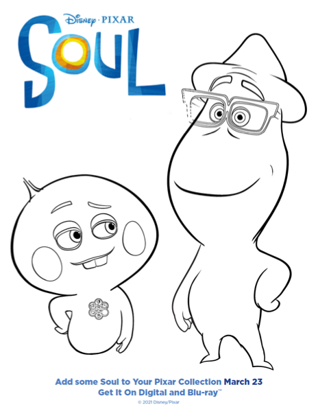 Disney and Pixar Soul Review, Giveaway and Activity Sheets