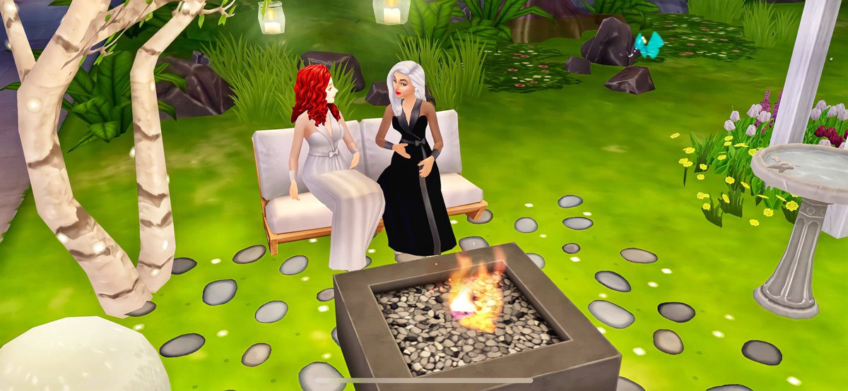 pandemicsims's tweet photo. I can't even begin to express my gratitude for this re-run. Everything from this STS is beautiful and magical; and I'm so happy that I can finally have these. I can't wait for my movie screen 🤩 thank you @TheSimsMobile ♥️ #dessertfortwo https://t.co/6bcxPib6xa