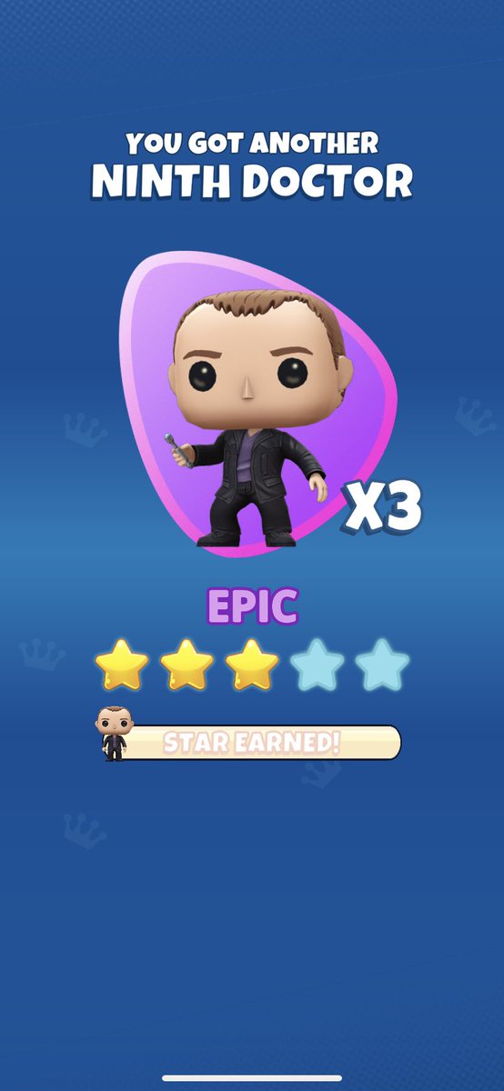 tylerlovesbands's tweet photo. @blea84 @OmarFPG @willyrobins @funkopopblitz @bbcdoctorwho Well that is my last try because I’m not gonna be able to get anymore coins before the end :( https://t.co/5I7rgbaCkF