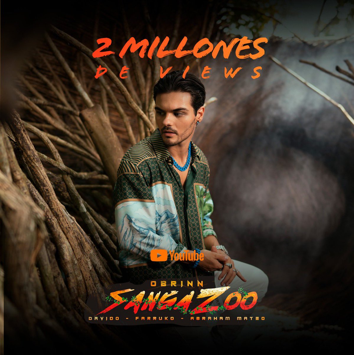 AbrahamMateo's tweet photo. #SANGAZOO 🔥🔥🔥 2 MILLONES DE VISTAS en YouTube! @davido @FarrukoOfficial @obrinn1 https://t.co/WuG8vQwZJK https://t.co/vUaVkbXqLU