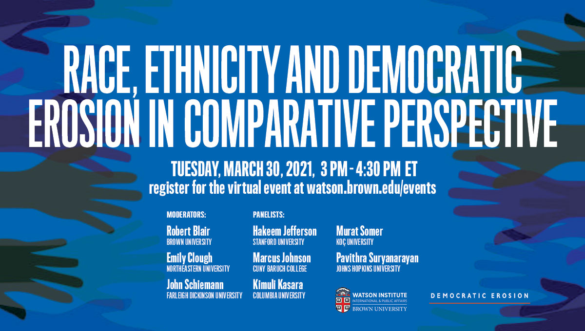 IslaBaruch's tweet photo. 🔥🔥NEXT WEEK - T 3/30 - Exciting panel event featuring Faculty Friend of ISLA @mjohnsonjr11 from @Baruch_PoliSci , sponsored by Watson Institute at Brown University!  Register here: https://t.co/AOaYwfMmwW https://t.co/cLW52Rw8NV