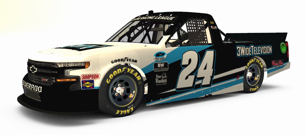 TheBWDesigns's tweet photo. Some recent schemes we have made for @DJ_Frostyy &amp; @GeoMauroffInc for the @FRLoniRacing @ThreeWideTV Truck Series! https://t.co/3Fn3rYA1Dq