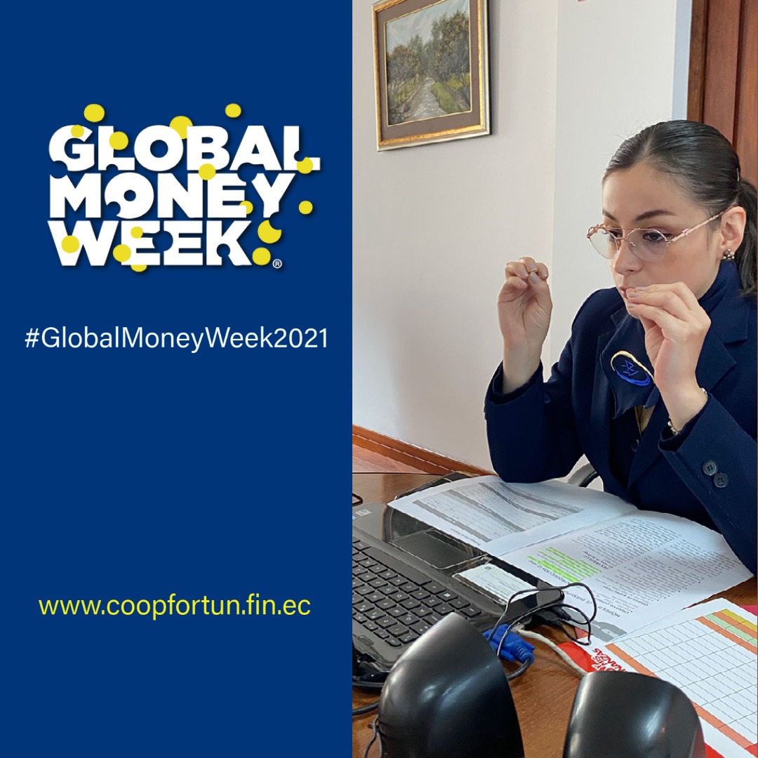 CoopFortuna's tweet photo. Como parte de la campaña mundial Global Money Week, la Cooperativa Fortuna del 22 al 28 de marzo se encuentra impartiendo educación financiera a niños y jóvenes de diferentes instituciones educativas. 
@seps_ec
#GlobalMoneyWeek2021
#JuntosNosFortalecemos https://t.co/7icVc15ful
