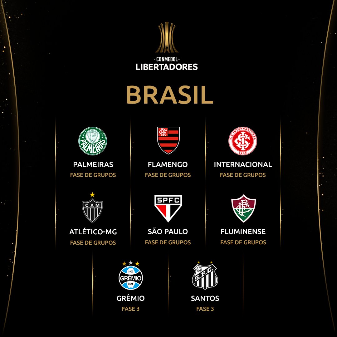 CONMEBOL Libertadores on X: 🇧🇷🔥🇦🇷 A história continua! Os clubes de  Brasil e Argentina voltam a se encontram na CONMEBOL #Libertadores a partir  da rodada de hoje. 🤔 Quem levará vantagem na