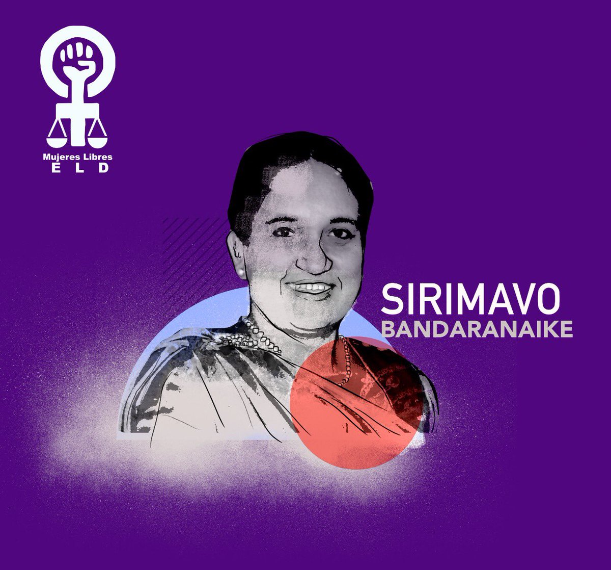 MujeresELD's tweet photo. Sirimavo Bandaranaike.
Primera mujer cabeza de un gobierno en la historia moderna, primera ministra de Sri Kanka (entonces Ceilán). https://t.co/bTnPut8L0A
