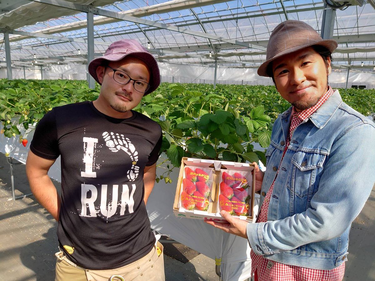 fm_toyota786's tweet photo. #農ラブィート！！！
今回は、舞木町でイチゴの栽培を手がけている永田さんのビニールハウスにお邪魔しました！
イチゴの栽培についてや、今後の目標など、盛りだくさんの内容となっていますので、ぜひ聴いてください！月〜金6:55〜、17:55〜、総集編が土8:30〜、日11:00〜
#fmt786 #TUT1026 #イチゴ https://t.co/mRpB7n4bTs