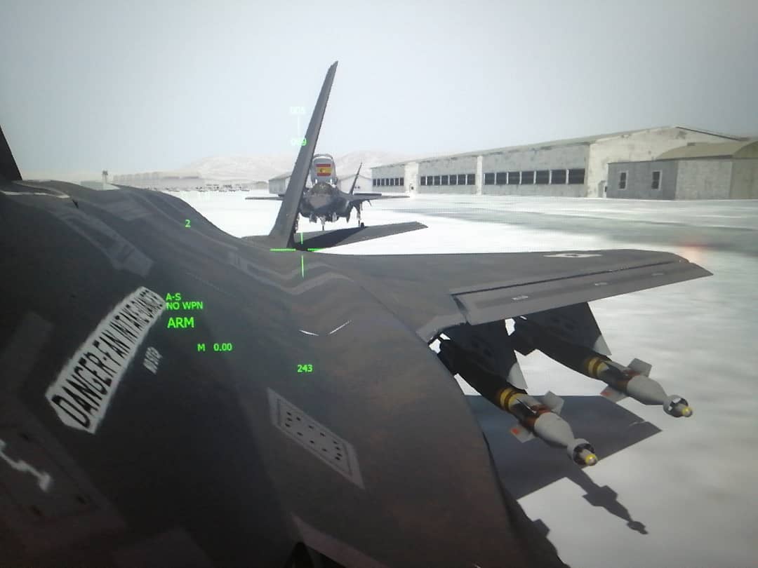 FLOANVirtual's tweet photo. #F35BCombatReady &amp; #P3D &amp; #VRSTacPackCombatSystem ✈⚔ Vuelo de nuestra #NovenaEscuadrillaVirtual 🇪🇸 en #MCASCampPendleton &amp;  #SanClementeIslandRangeComplex (#KNFG #California 🇺🇸), donde nuestros pilotos se adiestran en el vuelo en #IVAOUSA 🇺🇸 con el #LockheedMartin #F35B https://t.co/PbxFgcX3Dk