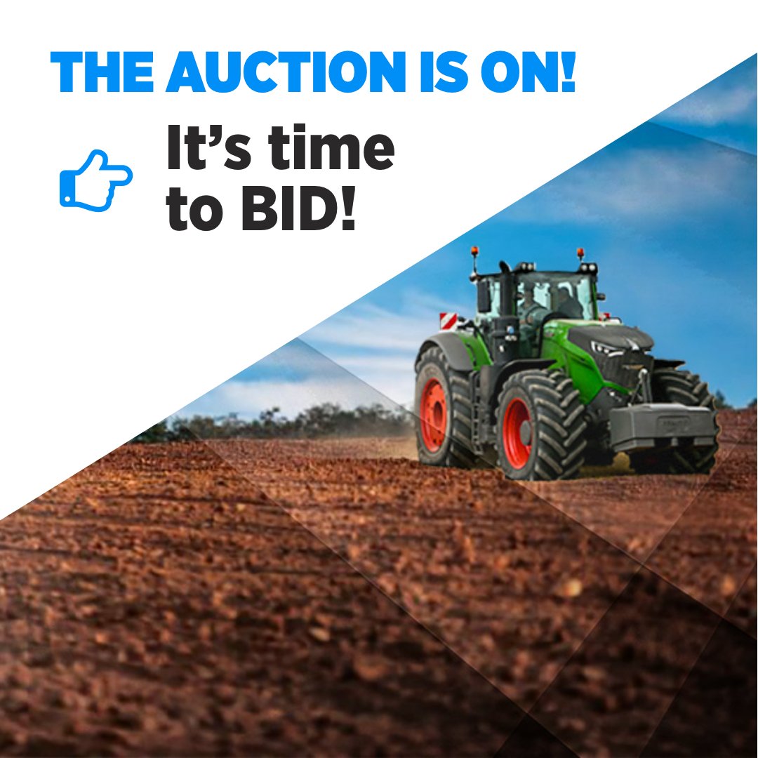 agwestltd's tweet photo. It's Time To Bid!
The Agwest Auction is live
Bid Now!
#agwest #usedag #usedequipment #deals #Auction https://t.co/PGDsnTcJqt