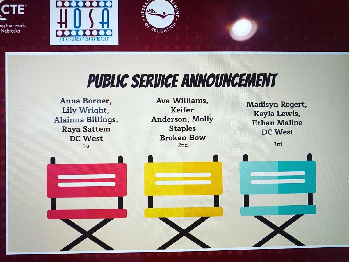 DC West HOSA tweet media