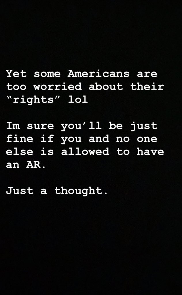 GarrettOlson_'s tweet photo. Posted this on my IG story and thought I’d share here:
-2nd photo was a response to @nytimes post on IG.
-3rd photo contains my thoughts.
#HowManyMoreNeedToDie #WakeUp https://t.co/4m88IkW2AC