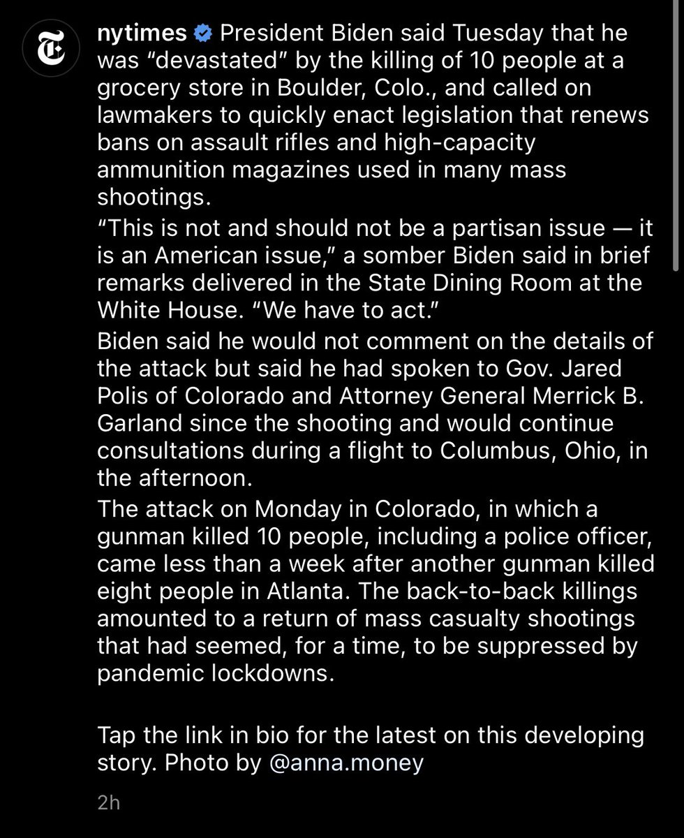 GarrettOlson_'s tweet photo. Posted this on my IG story and thought I’d share here:
-2nd photo was a response to @nytimes post on IG.
-3rd photo contains my thoughts.
#HowManyMoreNeedToDie #WakeUp https://t.co/4m88IkW2AC