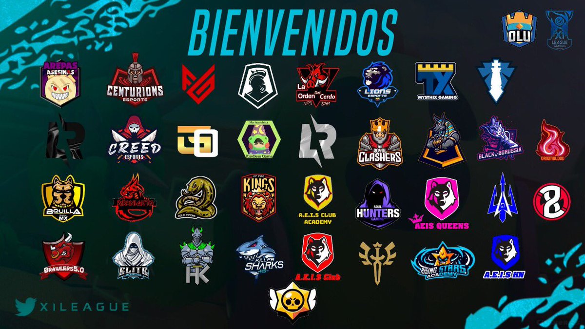 #BrawlStars | ¡Presentaciones!🔥

📍Región NA

Estos son los 34 equipos que estarán luchando por salir campeón de su región.

#X1League