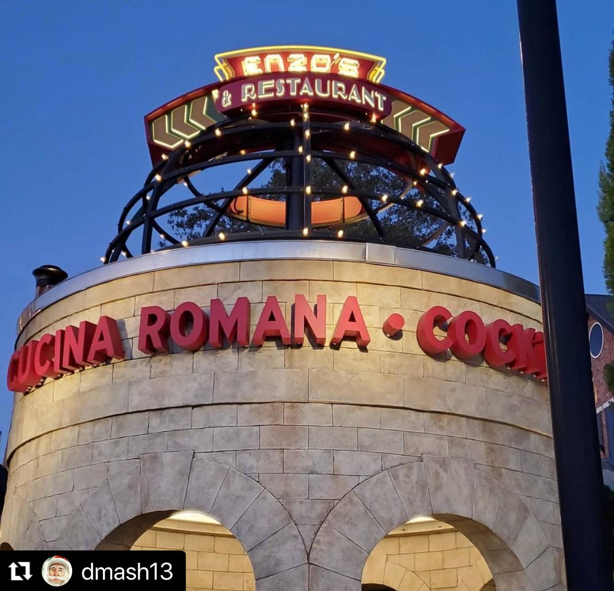 enzoshideaway's tweet photo. Yes our location is in the tunnels under Disney Springs but the signs make it a little easier to find us!  #EnzosHideaway https://t.co/E8cC3iN5rZ