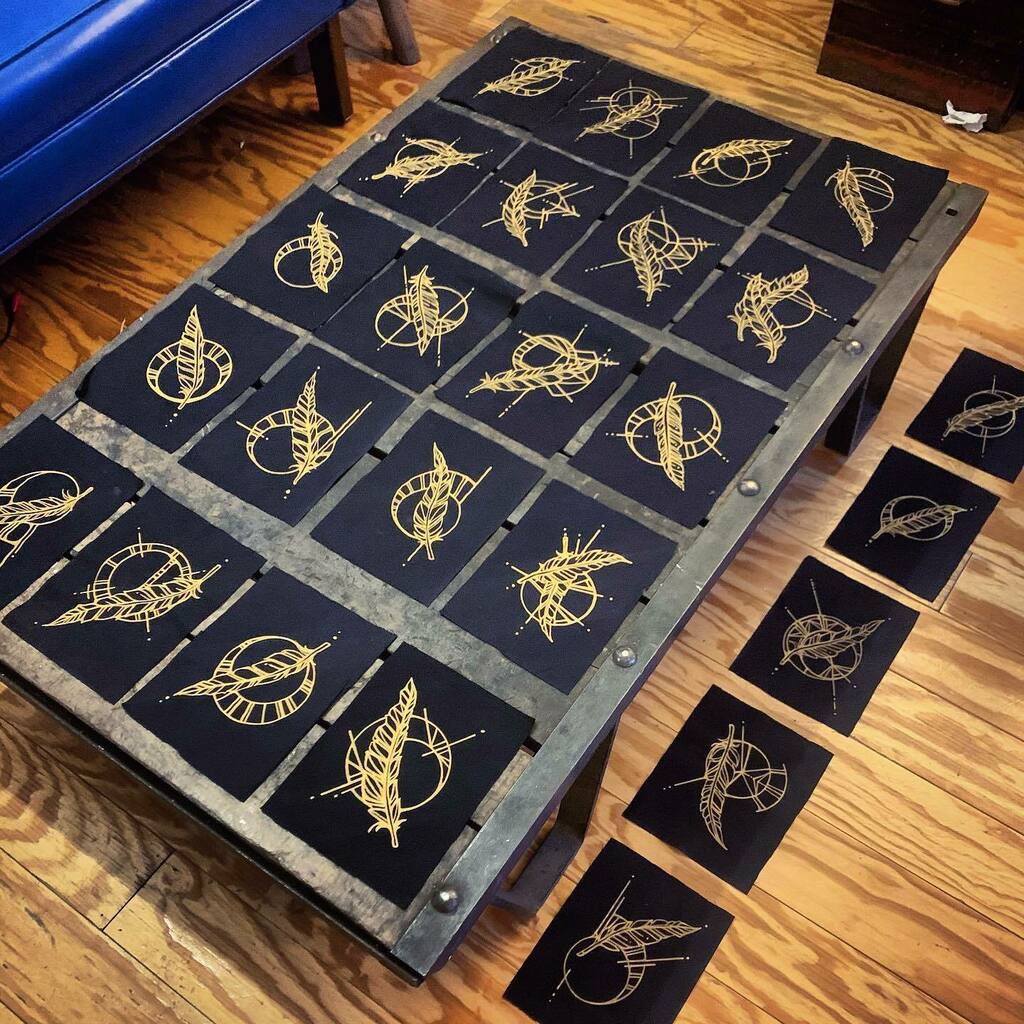 Feeling so much gratitude for the support I have received from friends, family and community for this newest chapter in my artistic journey (see last post). 
✨
My mother and I are busily working on finalizing production on current mask orders and you… instagr.am/p/CMxrZhFBqQK/