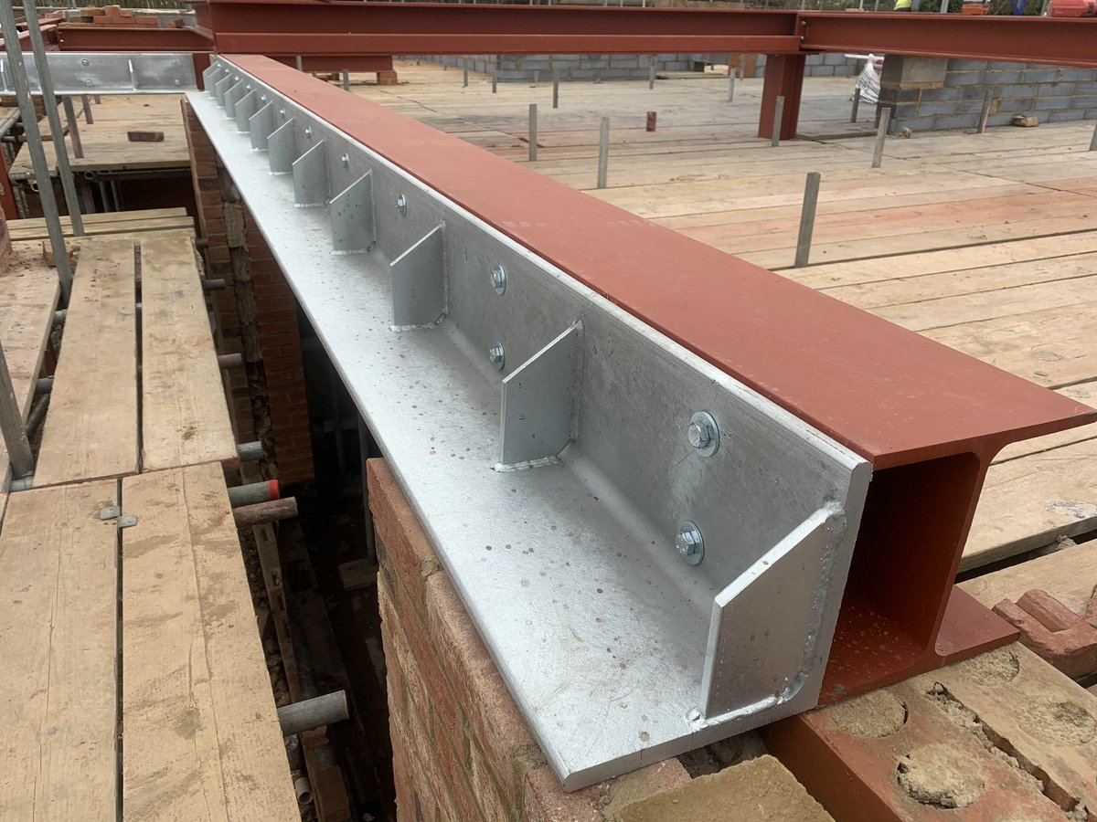 <a href="/WISESteelwork/">WISE Steelwork Ltd</a> another new build house ready for first floor structure, detailed, fabricated and erected locally.
#wiseateam                                       #steelfabrication                             #tekla