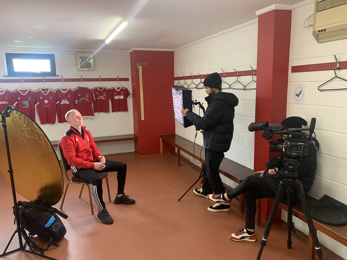 valecommunityfc's tweet photo. What an amazing day filming for a @btsport broadcast around the return of grassroots football. Great experience by great people at this great club. #valecommunity #btconnectedclubs https://t.co/5jqScy3Wu7
