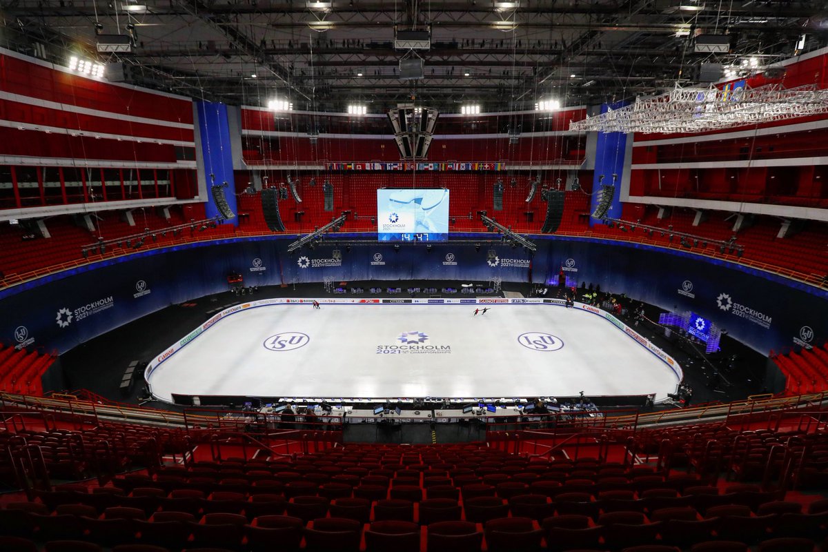 The stage is set... 

#WorldFigure x #Stockholm2021