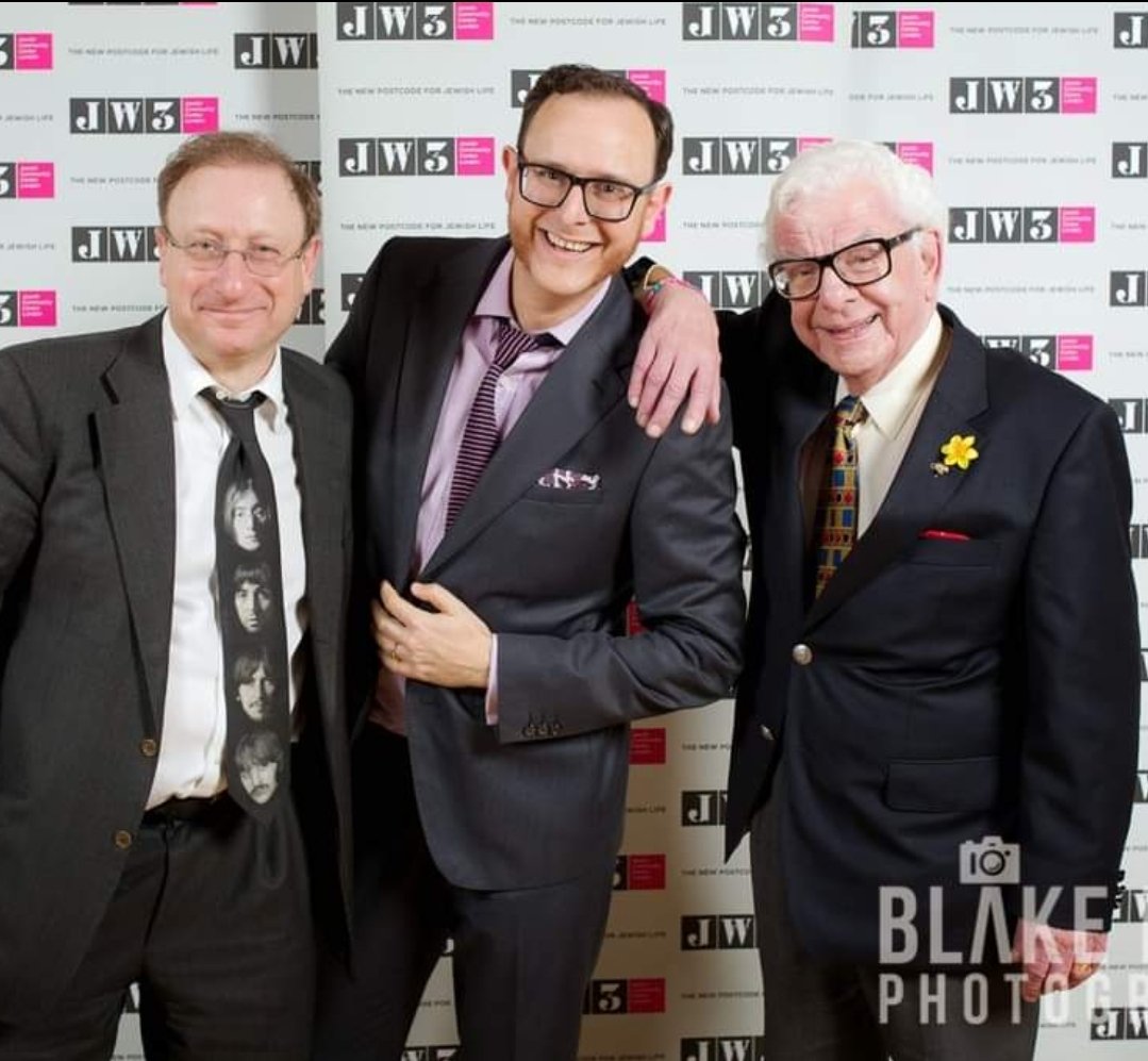 Happy Birthday to the absolute legend that is Barry Cryer. This pic from  <a href="/JW3London/">JW3</a>'s 1st anniversary Gala Dinner 2014 where he stole the show then refused to take the fee we'd previously agreed, insisting we donate it back to our charity as he'd such a fab evening. Utter mensch
