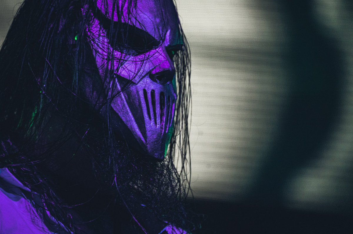 slipknot's tweet photo. Even if you run... I will find you. https://t.co/4cVg12YVxZ