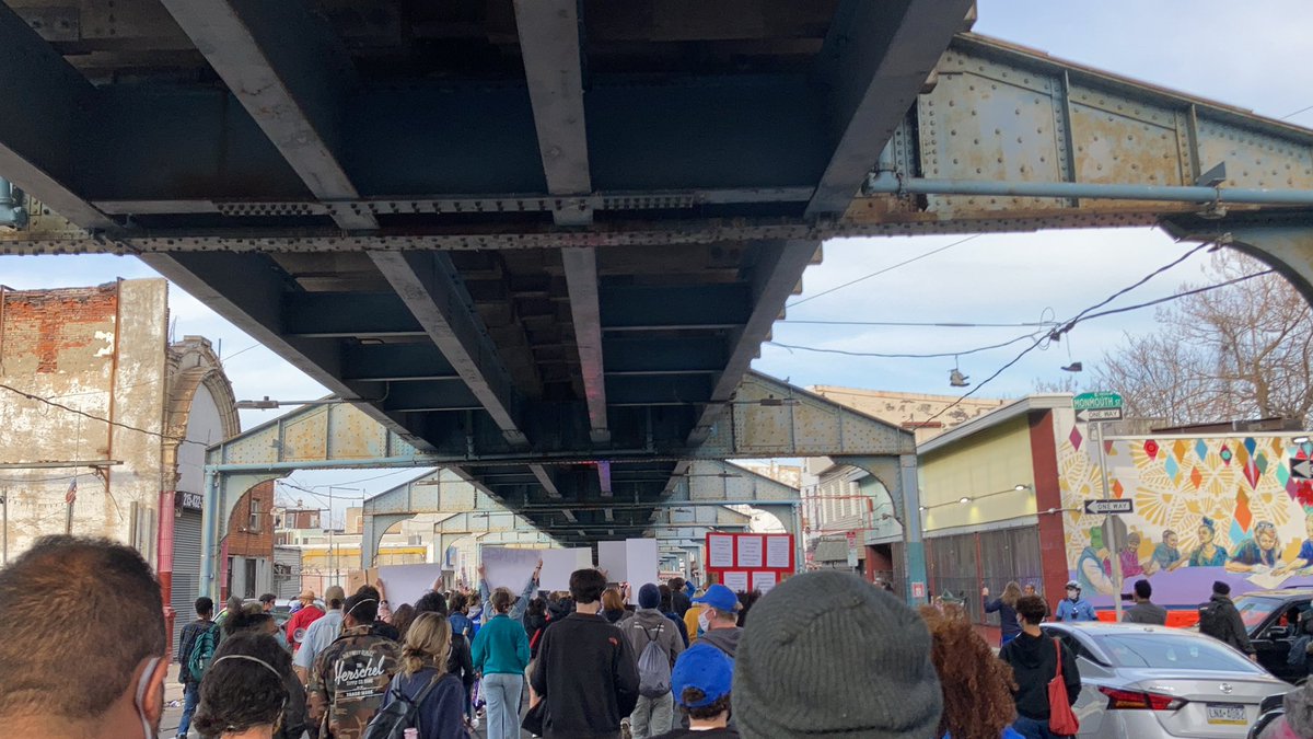 Impact_Philly's tweet photo. We are protesting long the closure of the Somerset Street El stop, calling attention to the unsafe conditions that neighborhood residents and SEPTA workers are being asked to navigate every day.
#Marchforsafety @NKCDC @CdcHace https://t.co/aD1iFfK3j3