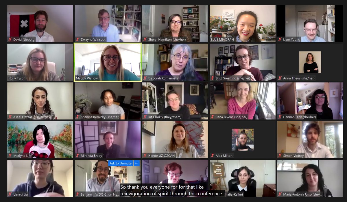 Bluemediagrad's tweet photo. Let us warp on the16thCGCconference with this group selfie(very partial, of course, we had 147 registered participants this year)&massive heartfelt thank you to everyone involved in this conference! See you all next year, hopefully in person, and we can have a proper after-party! https://t.co/GnG3zJYJGI