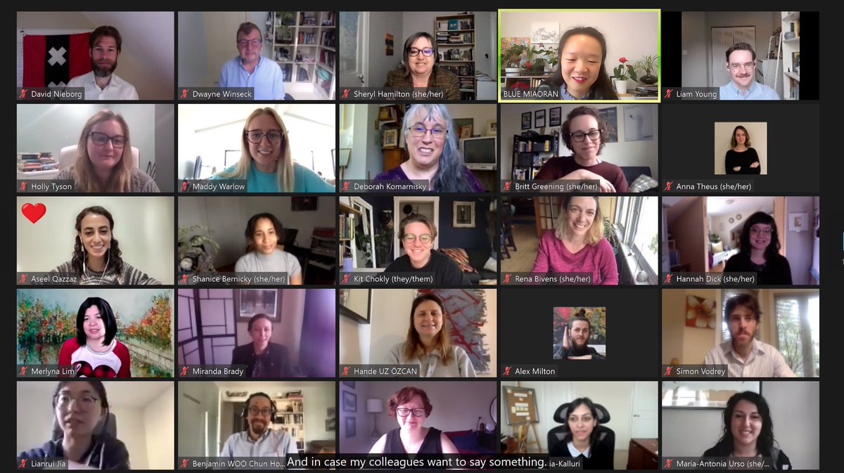Bluemediagrad's tweet photo. Let us warp on the16thCGCconference with this group selfie(very partial, of course, we had 147 registered participants this year)&massive heartfelt thank you to everyone involved in this conference! See you all next year, hopefully in person, and we can have a proper after-party! https://t.co/GnG3zJYJGI